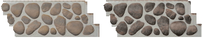 River Rock Fassadenelemente aus Kunststoff